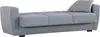 Dmora Divano Letto 3 Posti Nox 80x223 cm Nero, Contenitore Anteprima dell’immagine prodotto 4