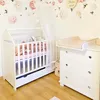 ZEE Prebaľovacia komoda 83x87x49 cm Biela SRDCE s Náhľad obrázku produktu 6