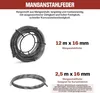Rohrreinigungsmaschine 850W mit 28m Ø22mm,14.5m Ø16mm, 5m Produktbild-Vorschau 5