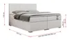 Boxspringbett 200x200, Bett 200x200 mit Matratze und Produktbild-Vorschau 6
