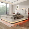 okwish Letto imbottito 140×200 Letto junior con più ripiani Anteprima dell’immagine prodotto 10