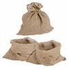 Sacco di iuta Relaxdays, set da 3 pezzi, A x L: 55 x 50 cm, Anteprima dell’immagine prodotto 7