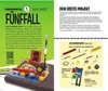 An open book page showing a LEGO machine build and instructions. Voir les images du produit