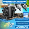 KESSER® Sandfilteranlage mit Pumpe & 800g Filterbällen, 10 Produktbild-Vorschau 3