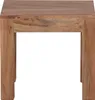A square wooden side table. Anteprima dell’immagine prodotto