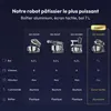 Fentic Robot pâtissier 1800W, Bol inox 7L, Pétrin pour pâte Voir les images du produit 11