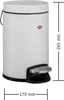 WESCO Kosmetikeimer 113 WEISS MATT mit 3 Liter Produktbild-Vorschau 2