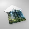 Bilder auf glas - Einteilig - Wald Dämmerung die Sonne - Produktbild-Vorschau 2