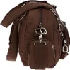 Damenhandtasche Schultertasche Tasche Umhängetasche Canvas Produktbild-Vorschau 4