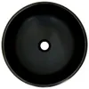 vidaXL Vasque à poser Noir et Bleu Rond Ø41x14 cm Céramique Voir les images du produit 4