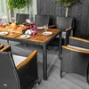 di volio zahradní nábytek Verona 8+1 černo/krémový Náhled obrázku produktu 8