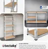 tectake® Schwerlastregal  in verschiedenen Ausführungen Produktbild-Vorschau 3