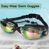 Schwimmbrille für Erwachsene mit Ohrstöpseln, wasserdicht, Produktbild-Vorschau 3