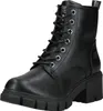 A black Dockers women's platform boot is shown against a white background. Produktbild-Vorschau