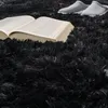 Hochflor Teppich Shaggy waschbar Unifarben Schlafzimmer Produktbild-Vorschau 3