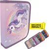 itenga Schüler-Etui Mäppchen Einhorn Zauberwolke 28 teilig Produktbild-Vorschau 1
