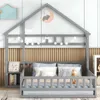 CDGlobal Kinderbett 140x200cm mit Rausfallschutz, Produktbild-Vorschau 2