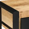 vidaXL Stolik konsola 100x35x75 cm Surowe lite drewno mango Podgląd zdjęcia produktu 5