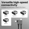 MMOBIEL VR Link Kabel USB-C zu USB-C - 90 Grad Typ-C Nylon Produktbild-Vorschau 3