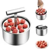 Fleischbällchen Maker,Kitchen Meatball Maker,Edelstahl,12 Produktbild-Vorschau 1