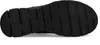 The sole of a black shoe is shown against a white background. Voir les images du produit