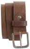 Ledergürtel Büffelleder mit Altsilberschließe  4 cm Vintage Produktbild-Vorschau 1