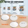 VEVOR Anstecknadeln Button-Teile 75mm 200Stk. für Produktbild-Vorschau 5