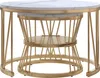 INONEFT, table d'appoint ronde, lot de 2, table de salon Voir les images du produit 11