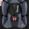 Close-up of a car seat harness with the brand name 'lionelo' visible. Podgląd zdjęcia produktu