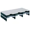 styro Aufbaueinheit styrodoc trio 268-1302.98 6Fächer gr/sw Produktbild-Vorschau 4
