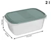 Rotho Frischhaltedosen Set Elements - Vorratsdosen Behälter Produktbild-Vorschau 8