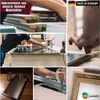 CLAMARO 'WIEN' Antik Wandspiegel mit Rahmen | Bronze | Produktbild-Vorschau 9