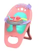 A toy baby high chair with accessories. Produktbild-Vorschau