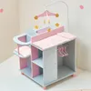 Olivia's Little World gepunktete Prinzessin Wickelkommode Produktbild-Vorschau 3