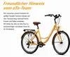 oToMUNICH Plus Sunset Beige 28 Zoll Fahrrad, Shimano Produktbild-Vorschau 10