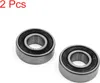 2Pcs 6202-2RS Moto Scooter Rotation Billes étanche Voir les images du produit 1