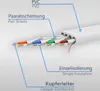 hb-digital Netzwerkkabel 20m LAN Kabel Cat7 Patch Kabel Produktbild-Vorschau 6
