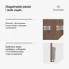 Blumfeldt Infračervený nástenný ohrievač 350 W - IP44, Podgląd zdjęcia produktu 6