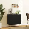 HOMCOM Buffet cuisine, meuble de rangement, avec 2 portes, Voir les images du produit 8