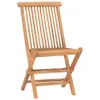 5-tlg. Garten-Essgruppe Klappbar Massivholz Teak Produktbild-Vorschau 8