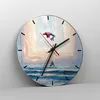Wanduhr - Rund - Glasuhr - Sprung Freiheit Surrealismus - Produktbild-Vorschau 4