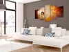 PUSTEBLUME ABSTRAKT Acrylglasbild Modern Wandbild Produktbild-Vorschau 1