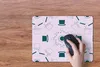MuchoWow® Mauspad Mousepad Zauberer - Muster - Kaninchen Produktbild-Vorschau 3