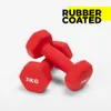 Megara Hantelset 2 x 3 kg aus Vinyl für Gymnastik und Produktbild-Vorschau 2