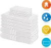 Lavea® Elena 10-teiliges Handtuch Set - 100% Baumwolle, 4x Produktbild-Vorschau 3