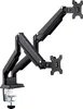 InLine Tischhalterung mit Lifter & USB/Audio, 2 Monitore Produktbild-Vorschau 1