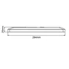 BRILLIANT weißes LED Panel SORELL |dimmbare Deckenlampe mit Produktbild-Vorschau 6