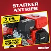 HECHT 7100 Motorhacke Benzin | mit Anhänger | Kupplung | Produktbild-Vorschau 6