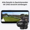 Reolink Argus 4 Pro, 4K 8MP Überwachungskamera Aussen Akku, Produktbild-Vorschau 3