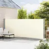 vidaXL Markiza boczna wysuwana 180x600 cm kremowa Podgląd zdjęcia produktu 3